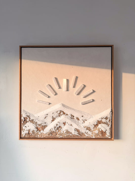 The Call to Rise -  24x24”