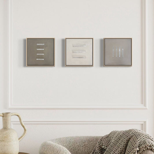 Alignment n.05, n.07, n.09 - 10” x 10” (25cm x 25cm)