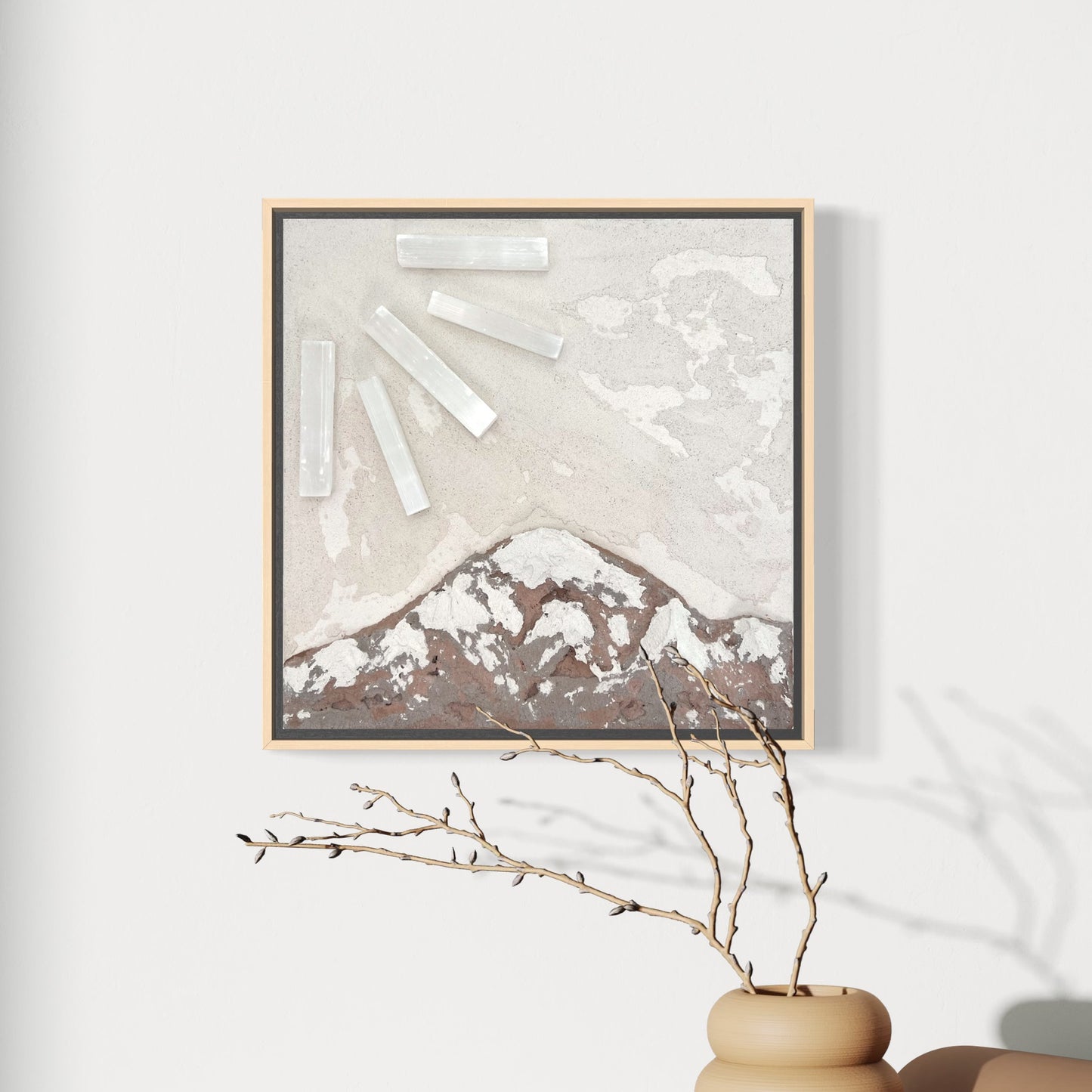 Alignment & Mt. Timpanogos n.03 - 10” x 10” (25cm x 25cm)