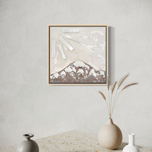 Alignment & Mt. Timpanogos n.03 - 10” x 10” (25cm x 25cm)